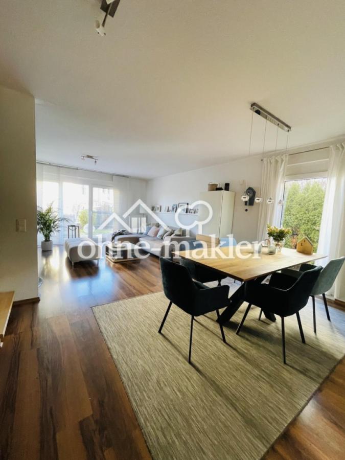 Lichtdurchfluteter Wohnbereich