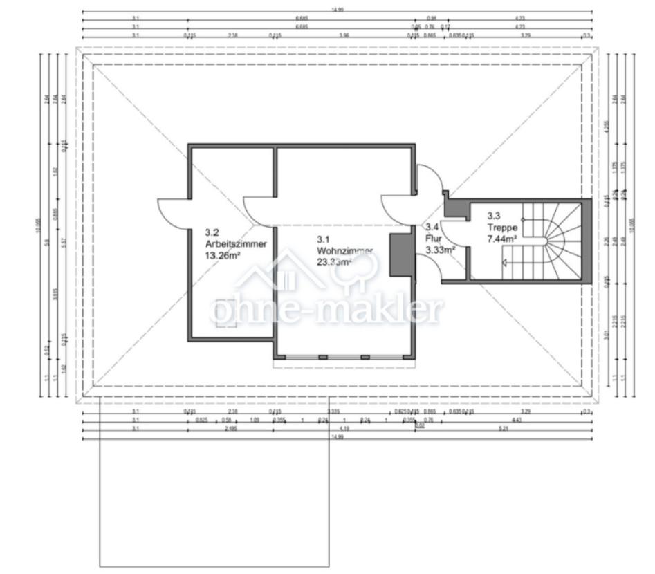 Grundriss Dachgeschoss