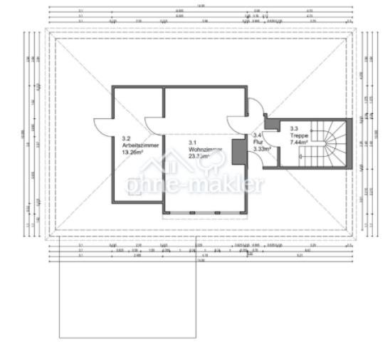 Grundriss Dachgeschoss