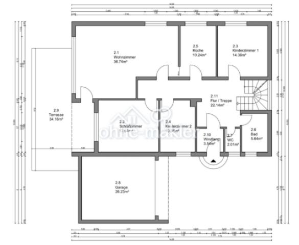 Grundriss Kellergeschoss