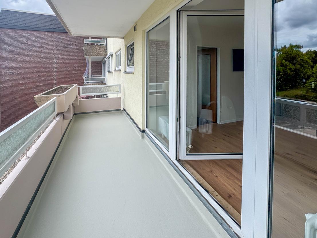 Weitere Ansicht Balkon 