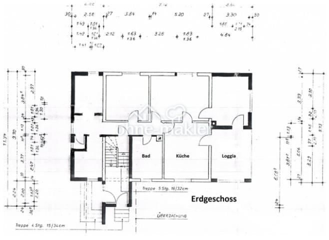 EG: 5 Zimmer Kü Bad Loggia 