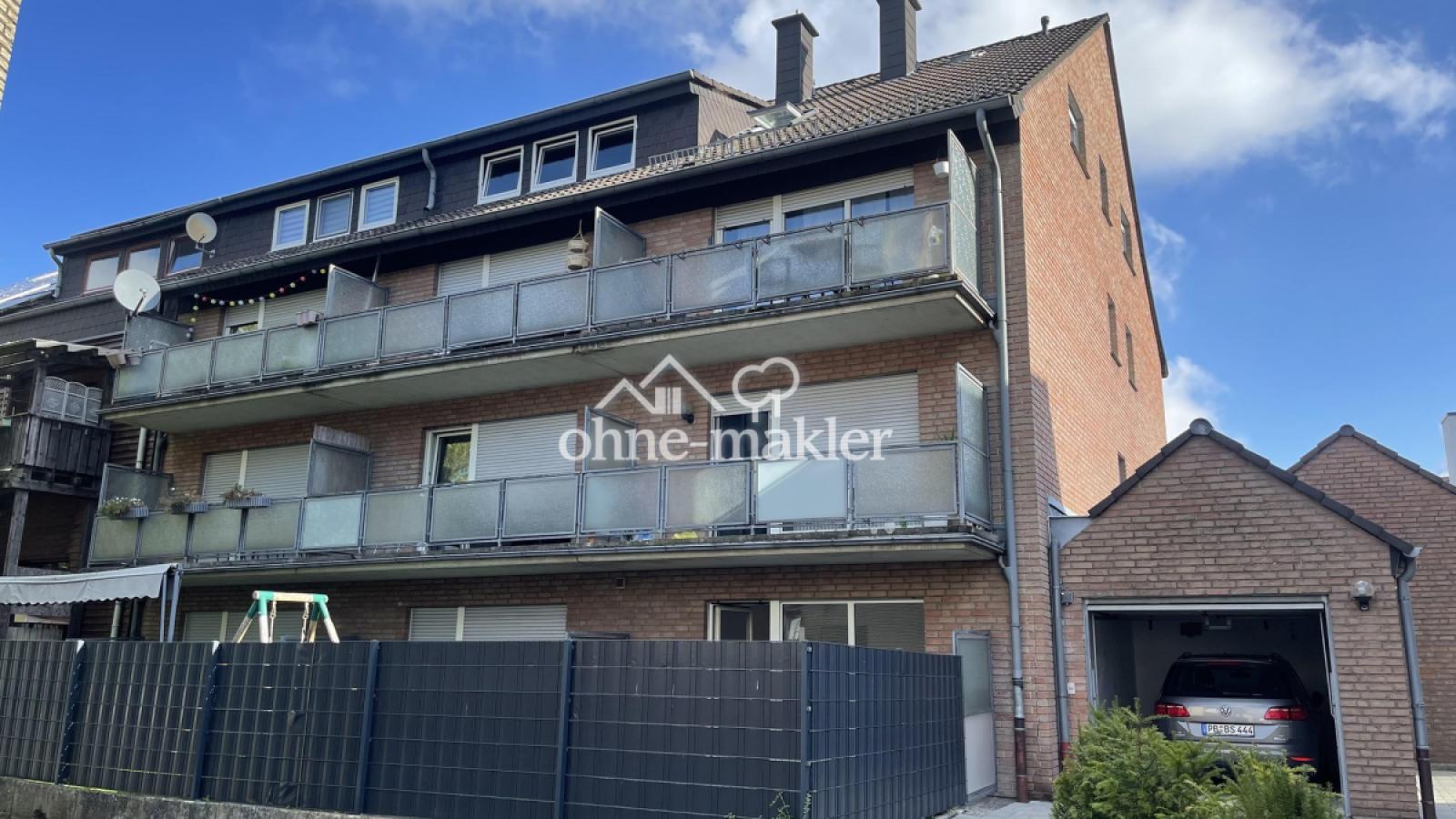 Rückwärtige Hausansicht