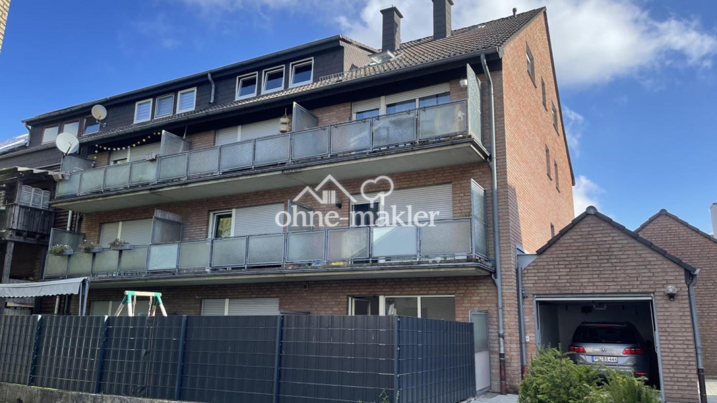 Rückwärtige Hausansicht