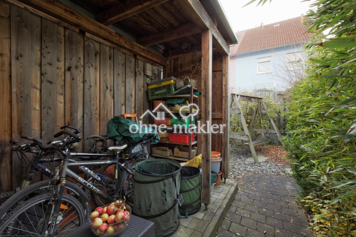 Außenansicht Gartenhaus