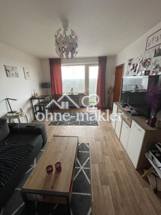 Wohnzimmer 51 m² Wohnung