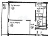 Grundriss – 47 m² Wohnfläche