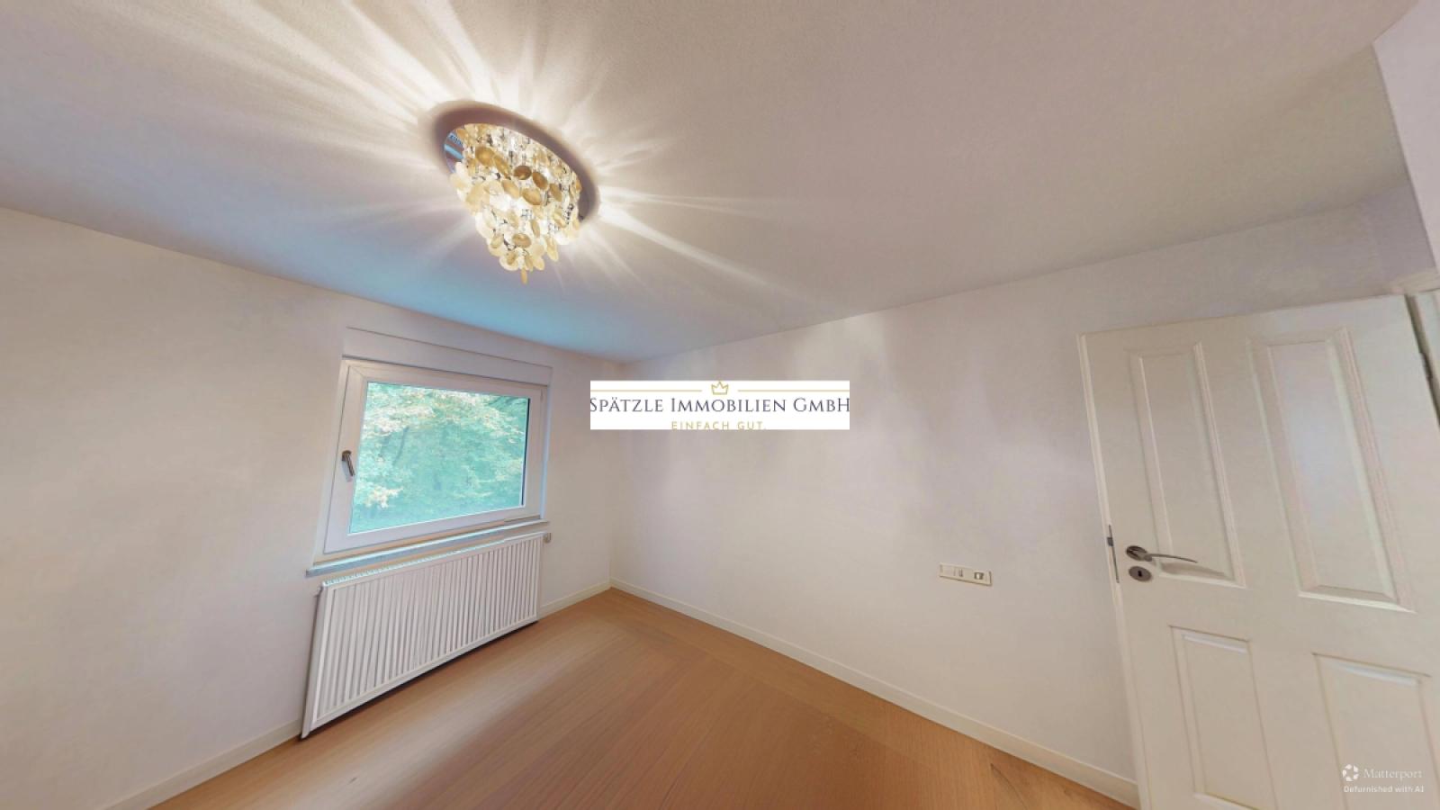 Schlafzimmer ohne Möbel