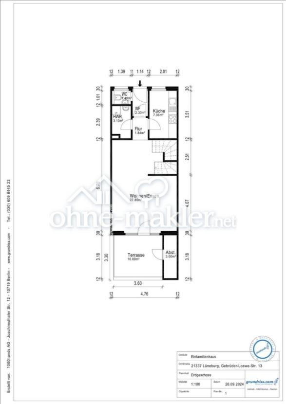 Grundriss EG