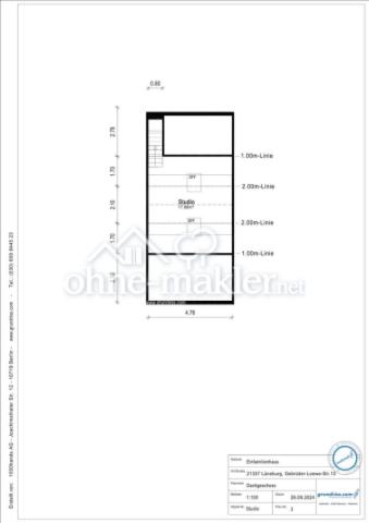 Grundriss Dachgeschoss