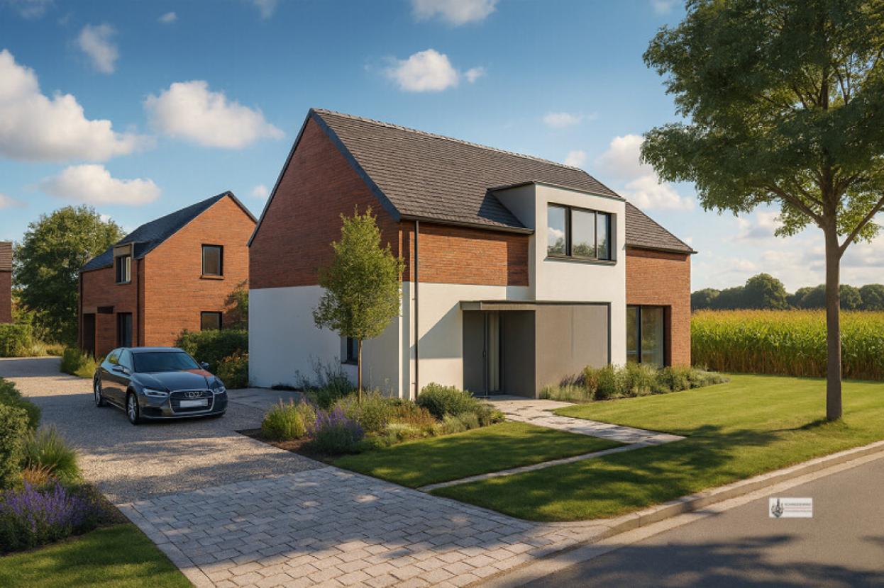 k-2 EFH mit unterschiedlicher Darstellung