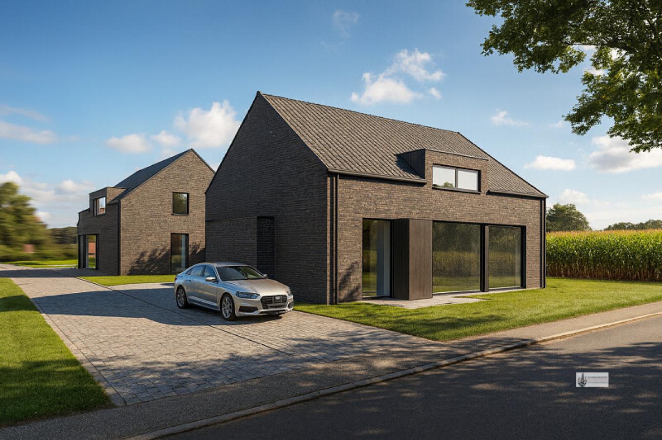 k-2 EFH vorne an der Straße