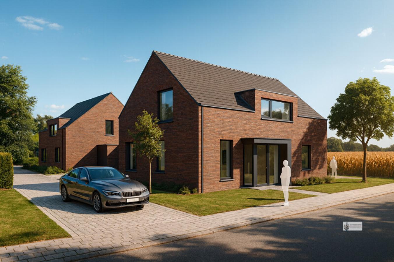 Variante Haustür vorne zur Straßenseite