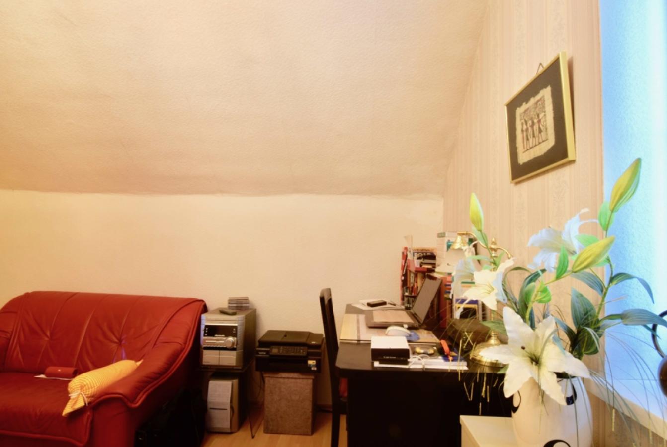 Arbeitsbereich im Schlafzimmer