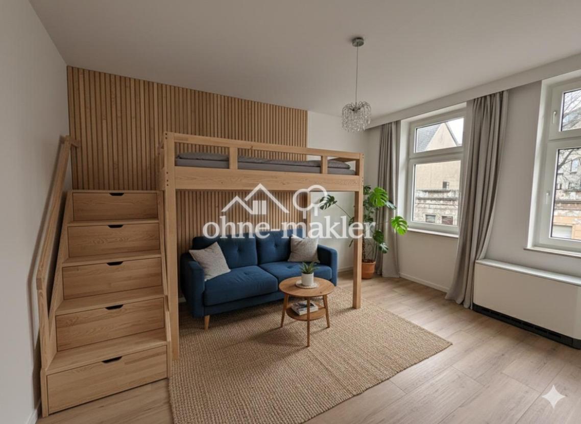 Wohn-/Schlafzimmer (KI)