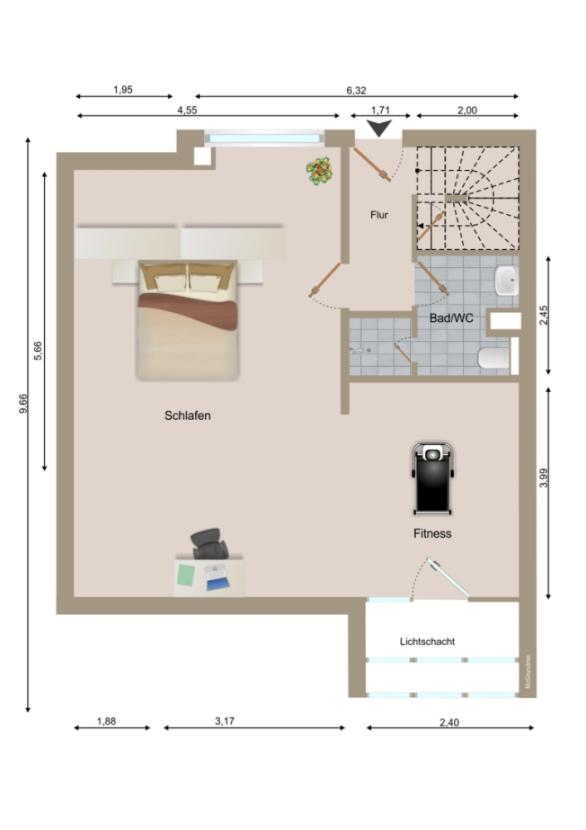 Grundriss Souterrain