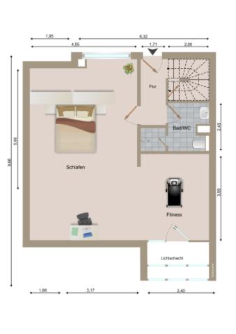 Grundriss Souterrain