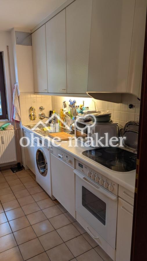 Küche mit Waschm. Geschirrsp.