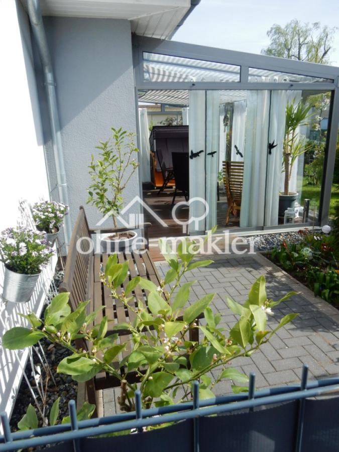 Außeneingang zum Wintergarten