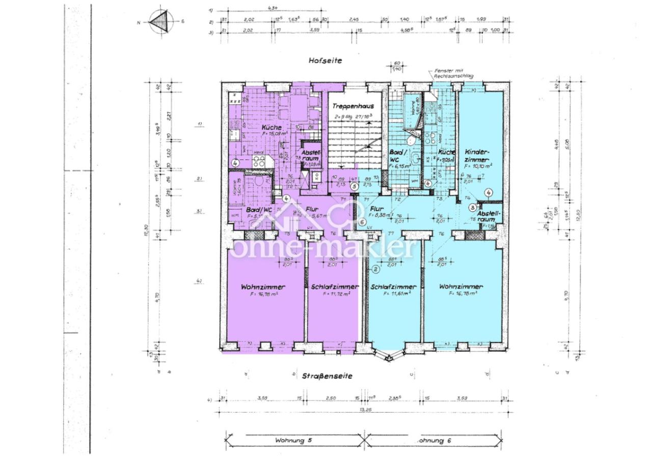 Grundriss WE5/6 2.OG
