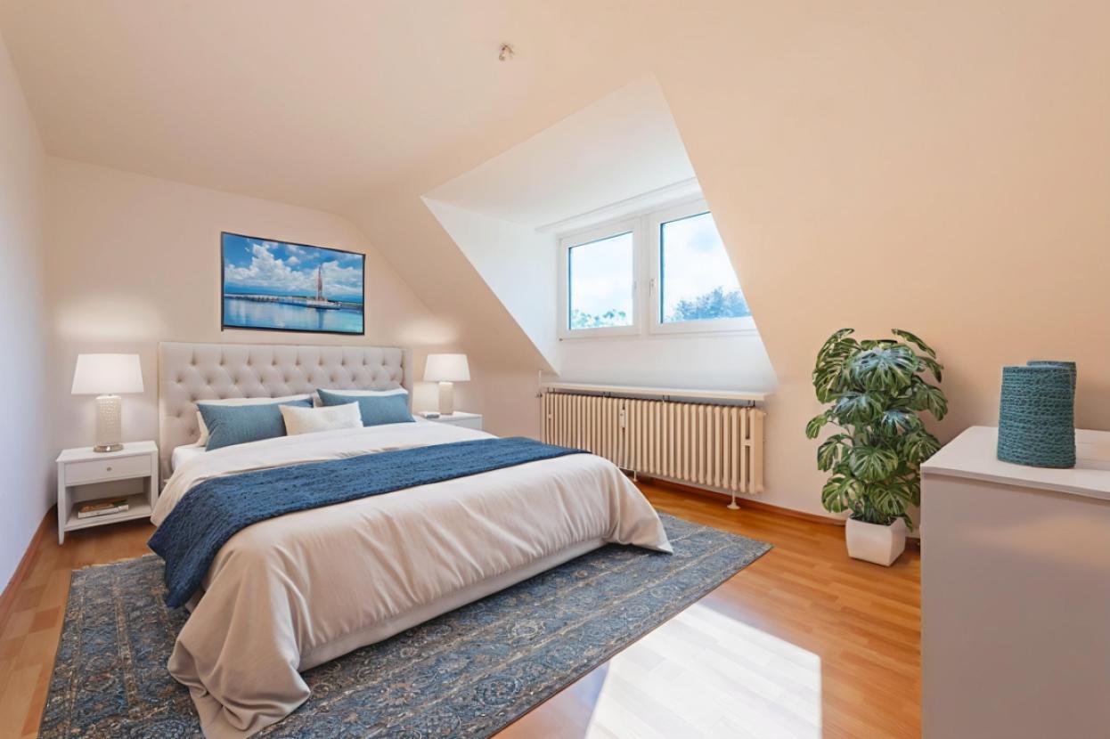 Gemütliches Schlafzimmer