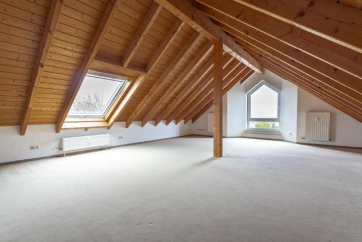 Spitzboden individuell nutzbar