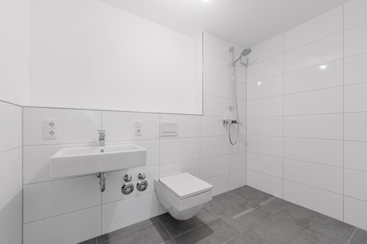 Ansicht Bad mit Dusche