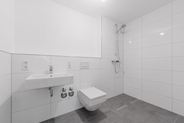 Ansicht Bad mit Dusche