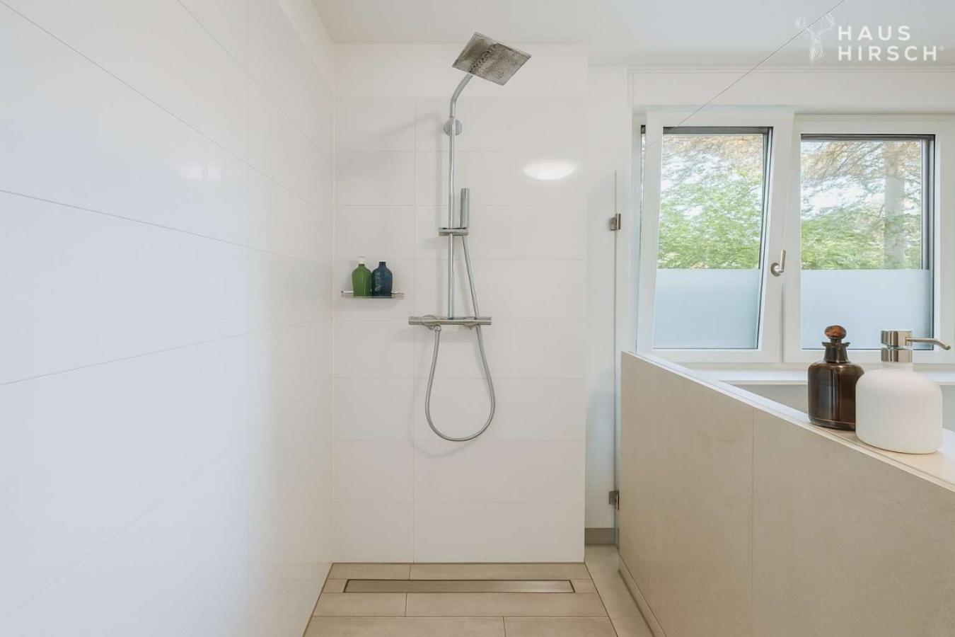 Dusche in bad en suite