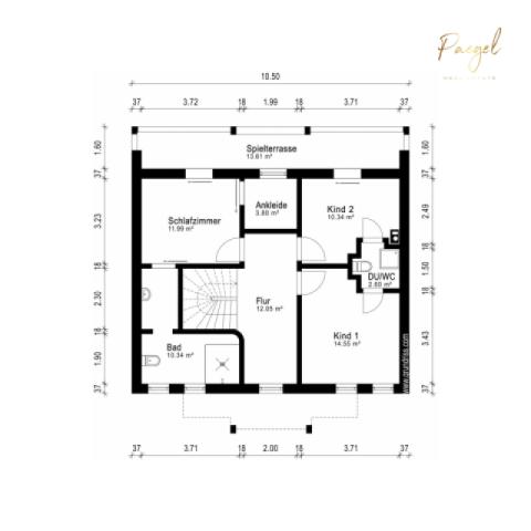 Grundriss - Obergeschoss