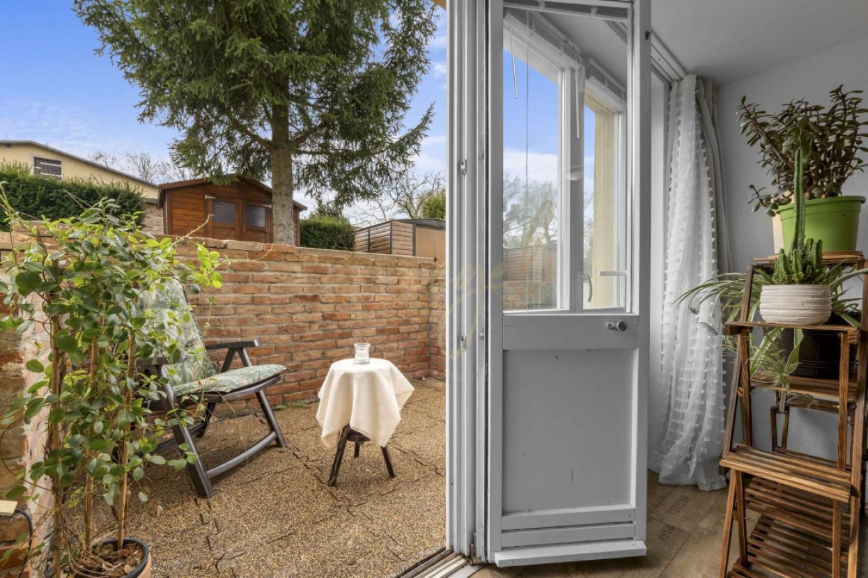 Terrasse 3. Schlafzimmer