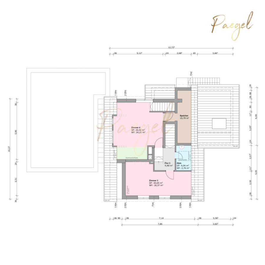 Grundriss Dachgeschoss