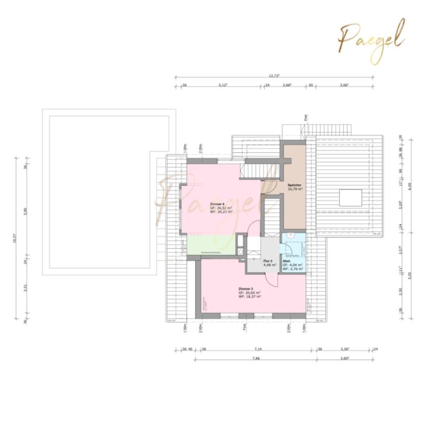 Grundriss Dachgeschoss