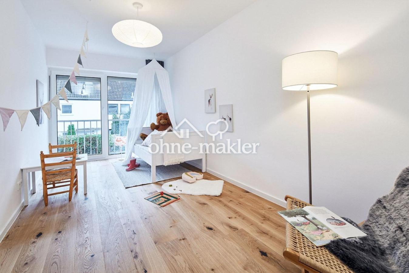 Ansicht helles Kinderzimmer 