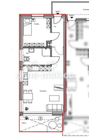 Grundriss Wohnung 7