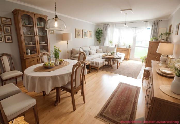 Wohnen-Essen (Möbel KI bearb.)