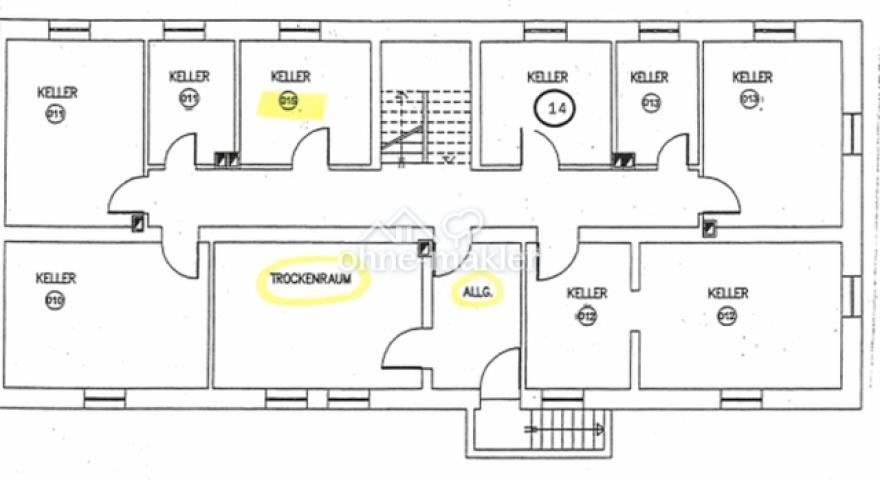 Grundriss Keller