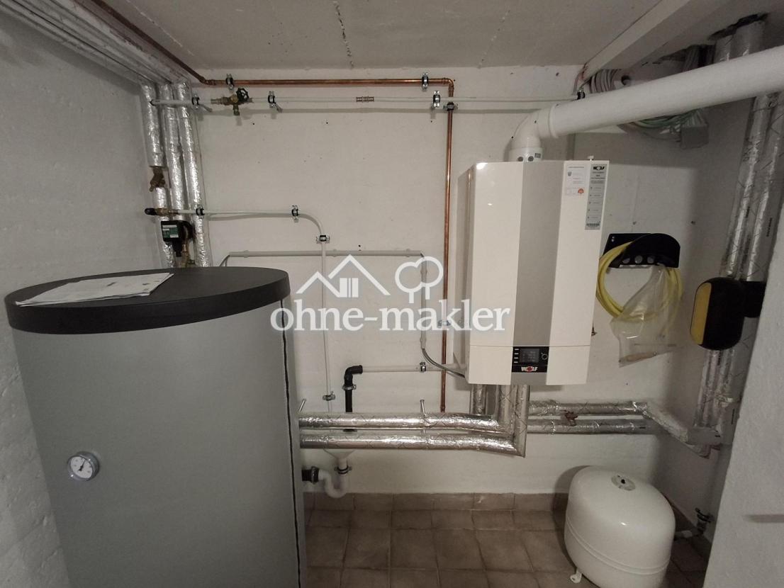 Waschküche mit Heizung