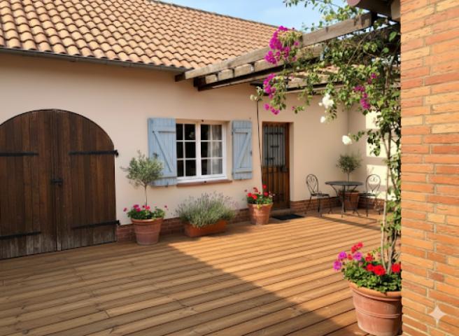 Visualisierung Terrasse/ Patio