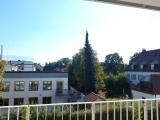 Blick vom Balkon