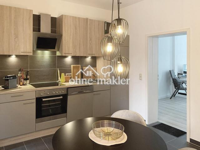 Küche im Wohn- Essbereich