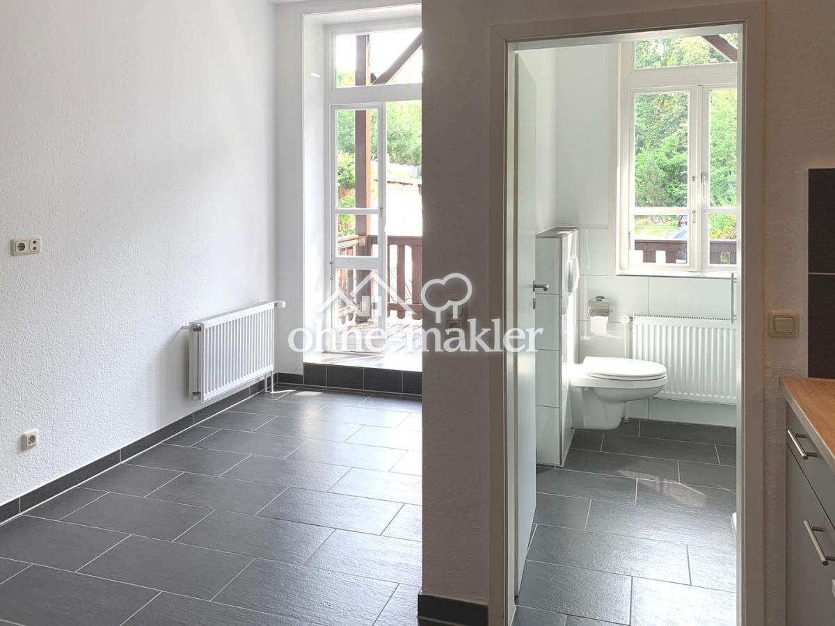 Blick aus Wohn- Essbereich 1