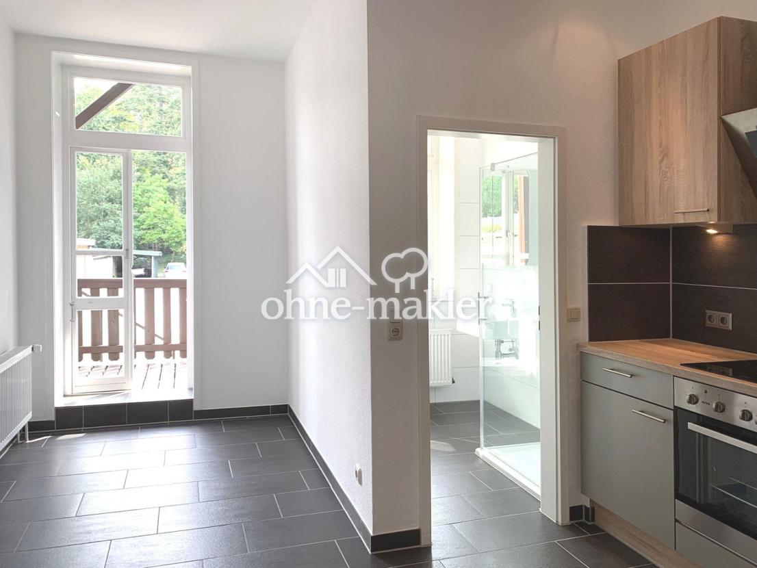 Blick aus Wohn- Essbereich 2