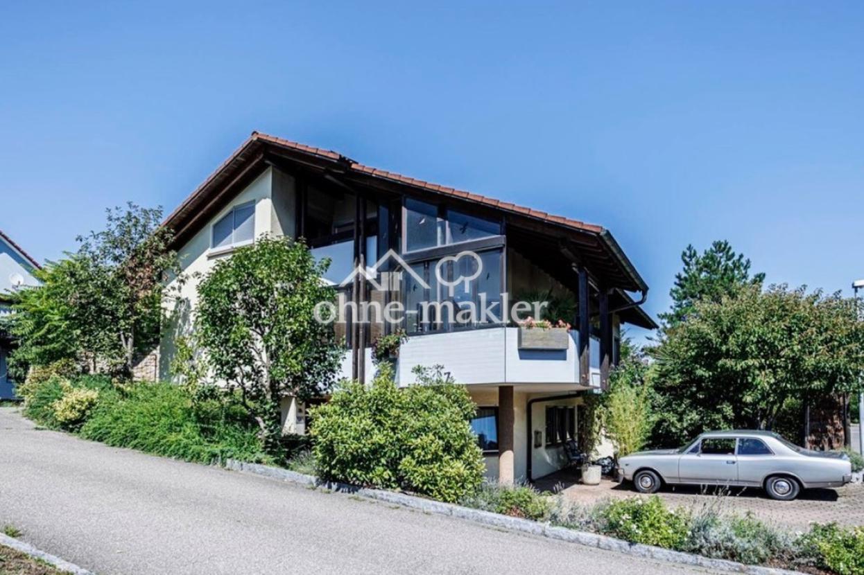 Architekten Haus mit Garten