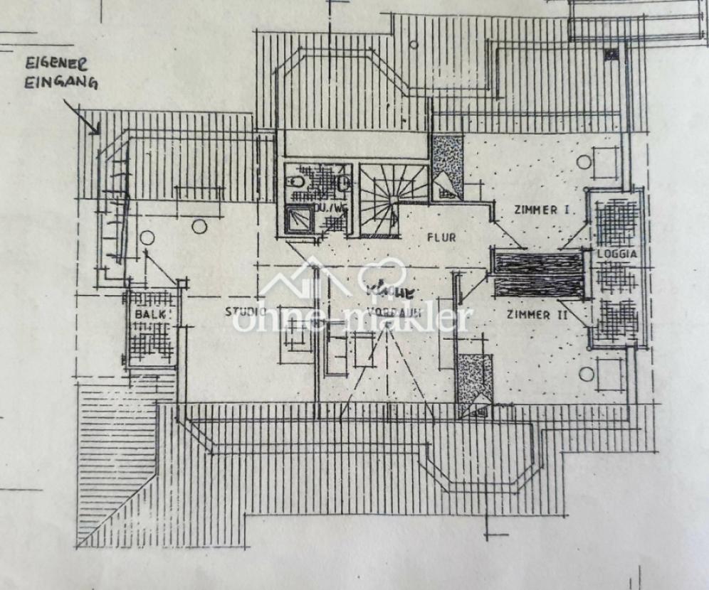 Grundriss DG Wohnung