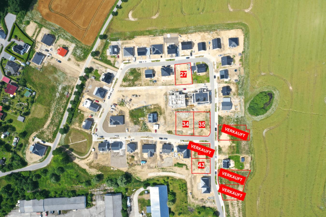 Lageplan Grundstücke