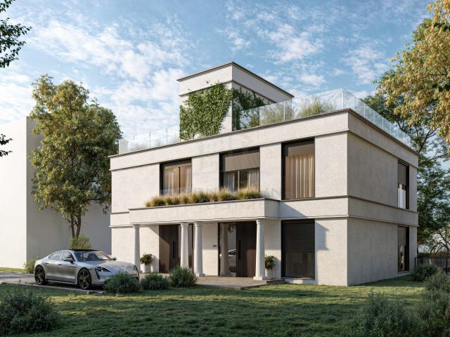 3D Modell vorne Ansicht Ost