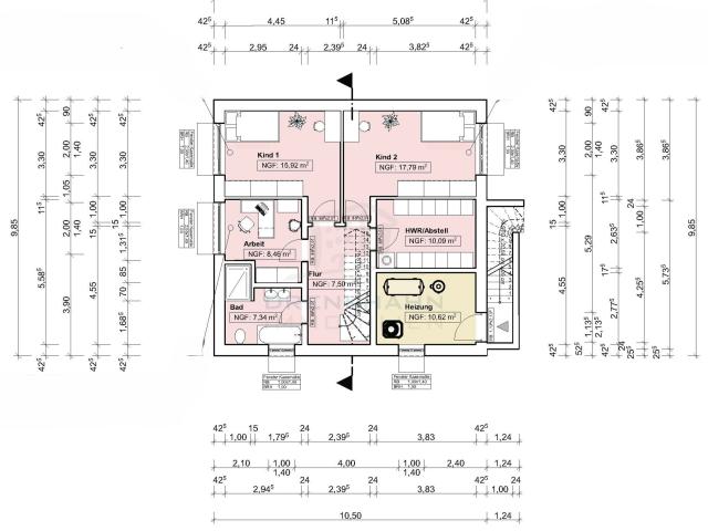 Grundriss Untergeschoss