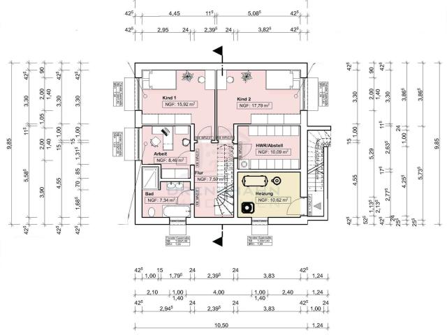 Grundriss Untergeschoss