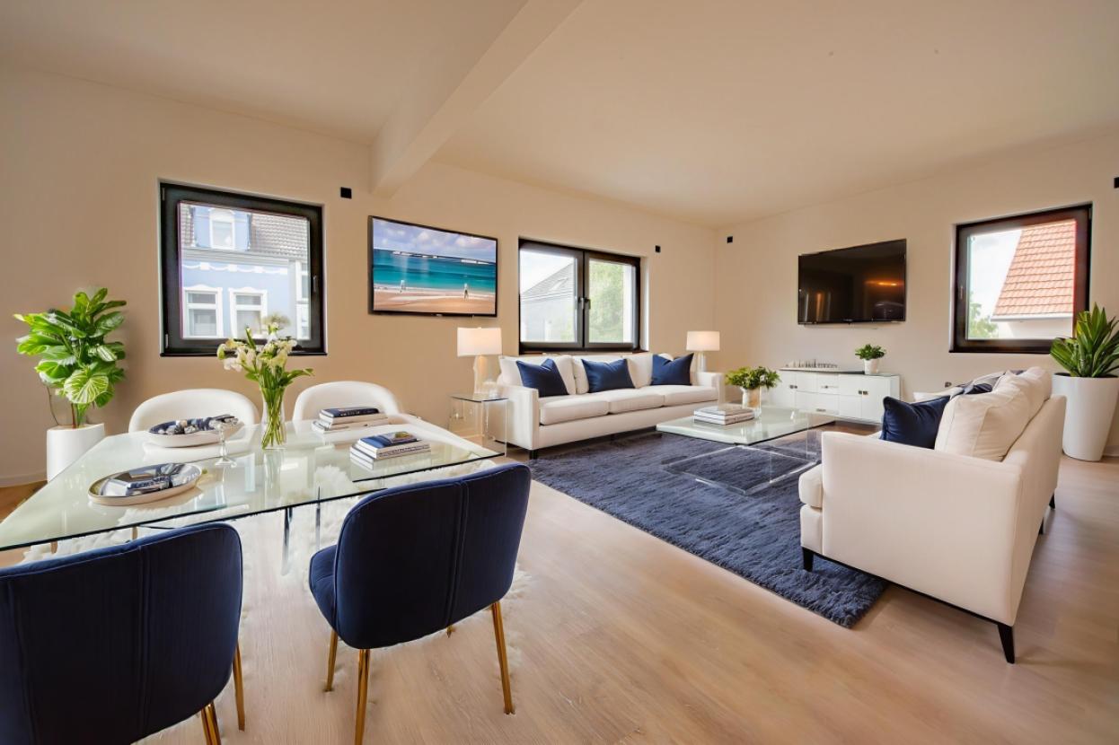 Virtuall Staging Wohnzimmer